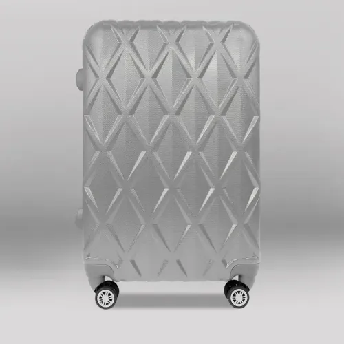 Maleta de Viaje Paris, color Gris 43x26x65cm Maleta de Viaje Paris, color Gris 43x26x65cm